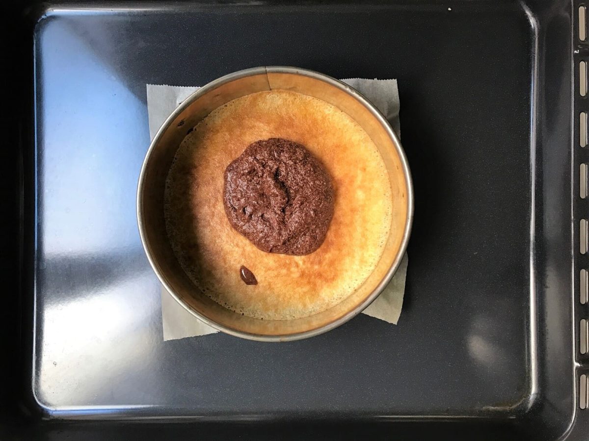 bizcocho rayado baumkuchen paso 10