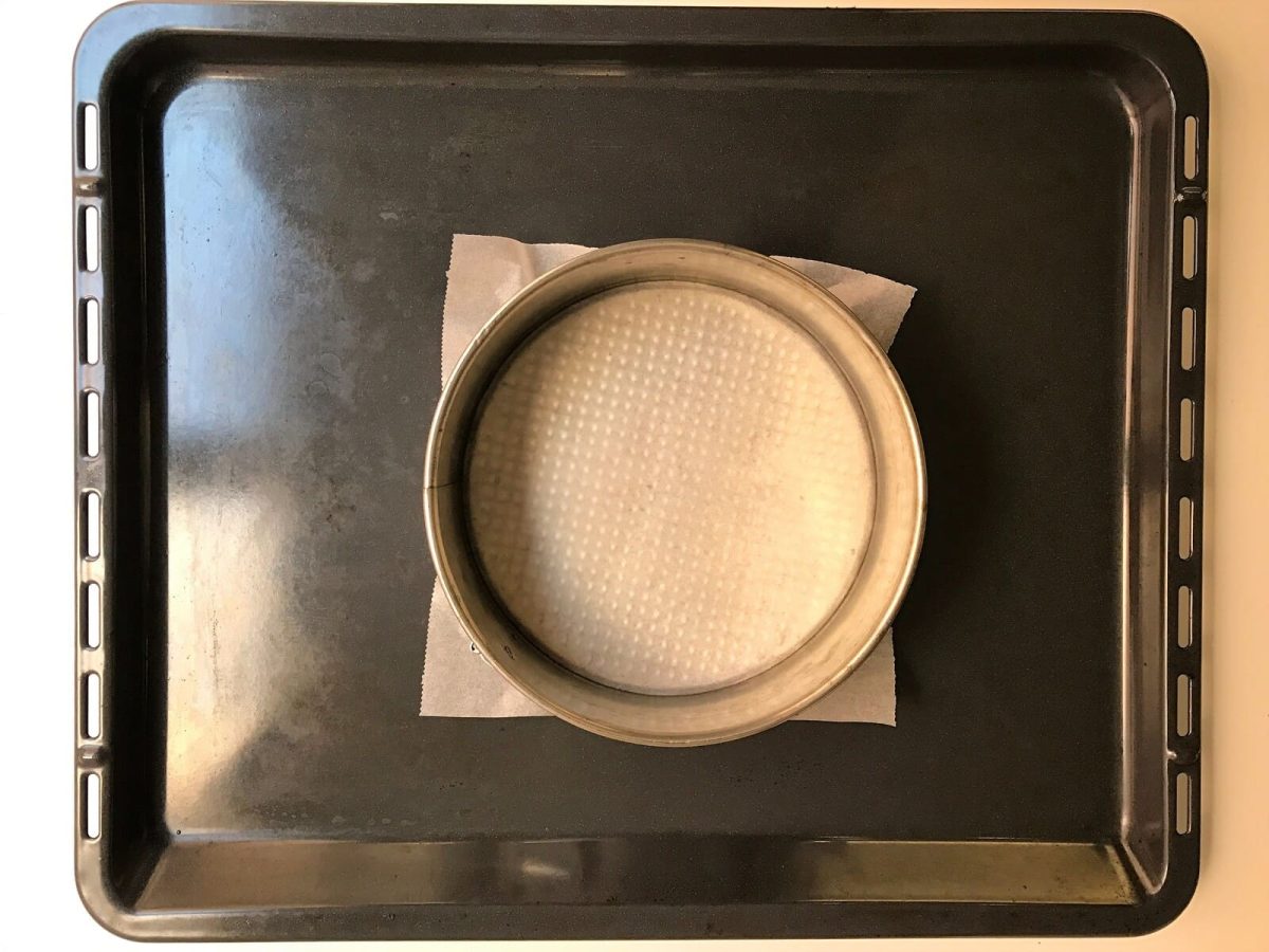 bizcocho rayado baumkuchen paso 5