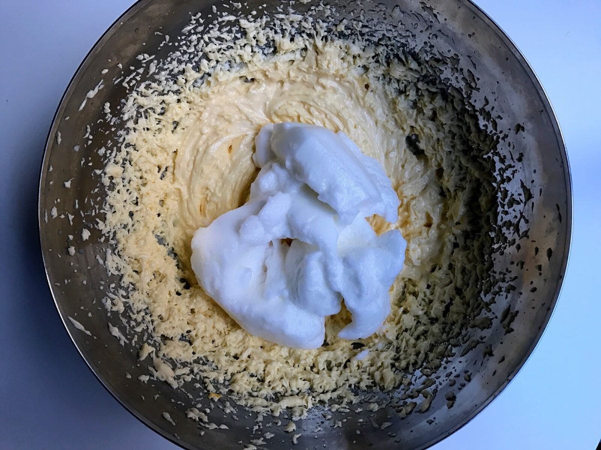 bizcocho rayado baumkuchen paso 7