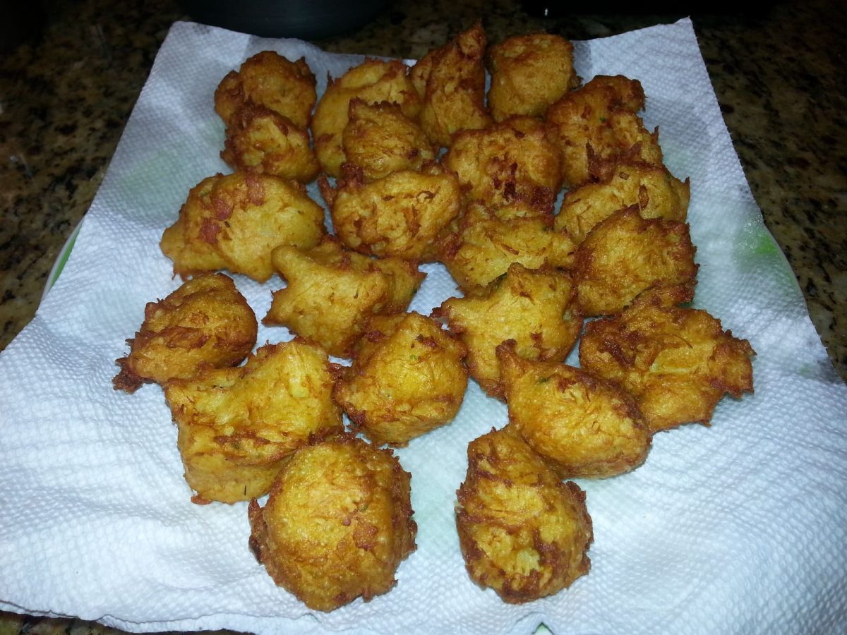 buñuelos de bacalao desde venezuela paso 4
