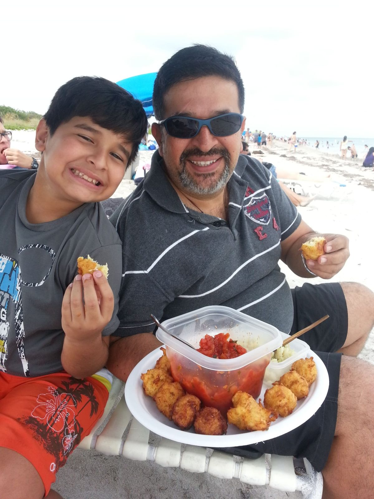buñuelos de bacalao desde venezuela paso 6
