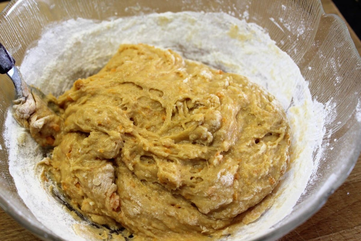 buñuelos de boniato paso 7