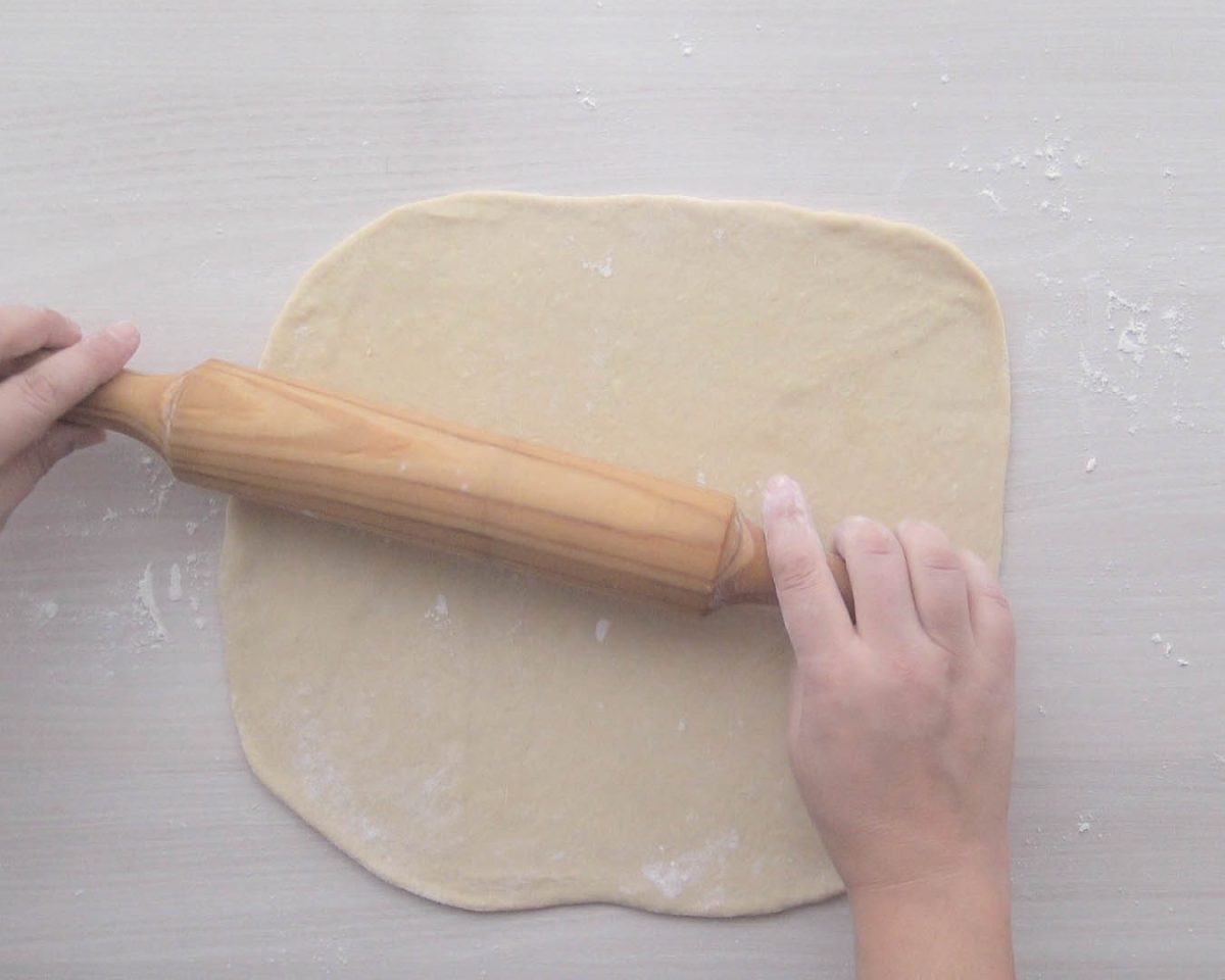 cañas rellenas de crema paso 16