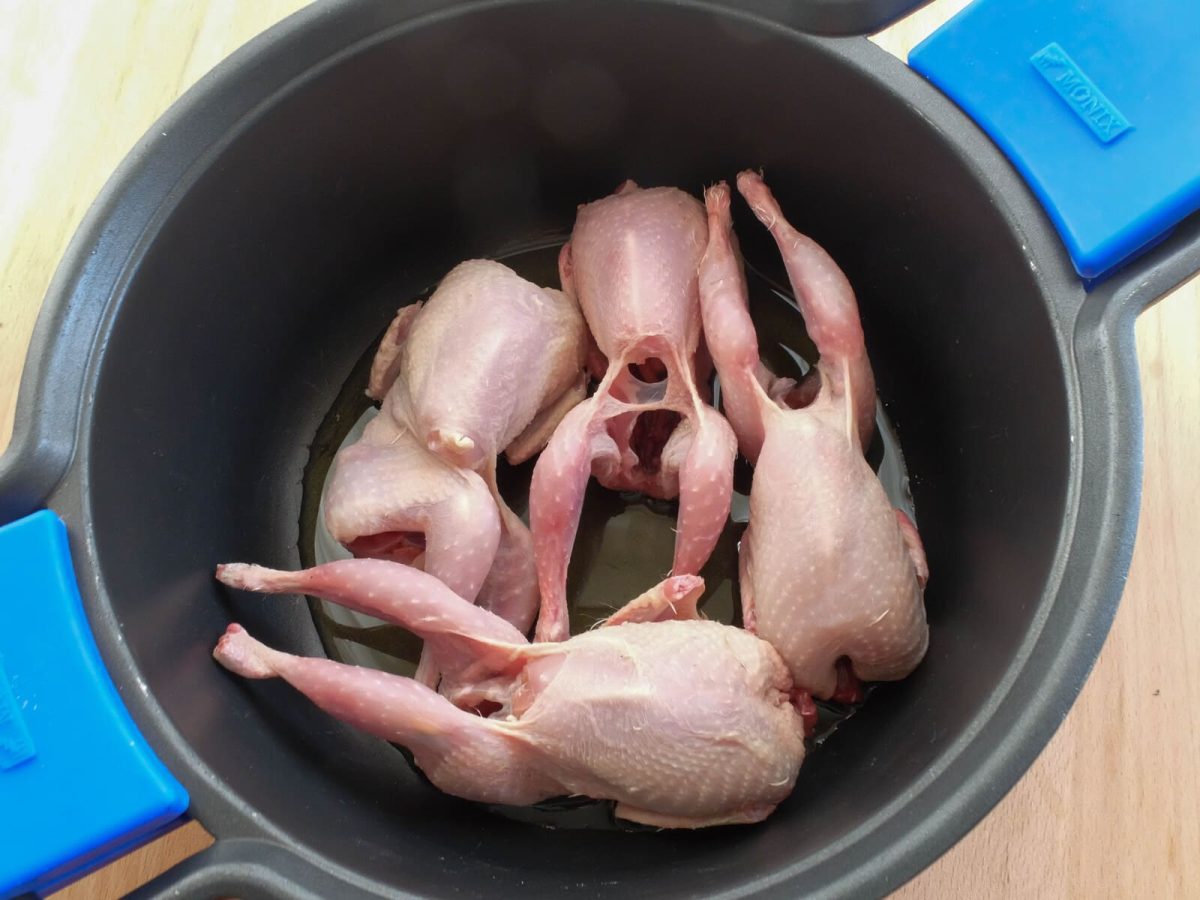 codornices a la cazadora paso 2