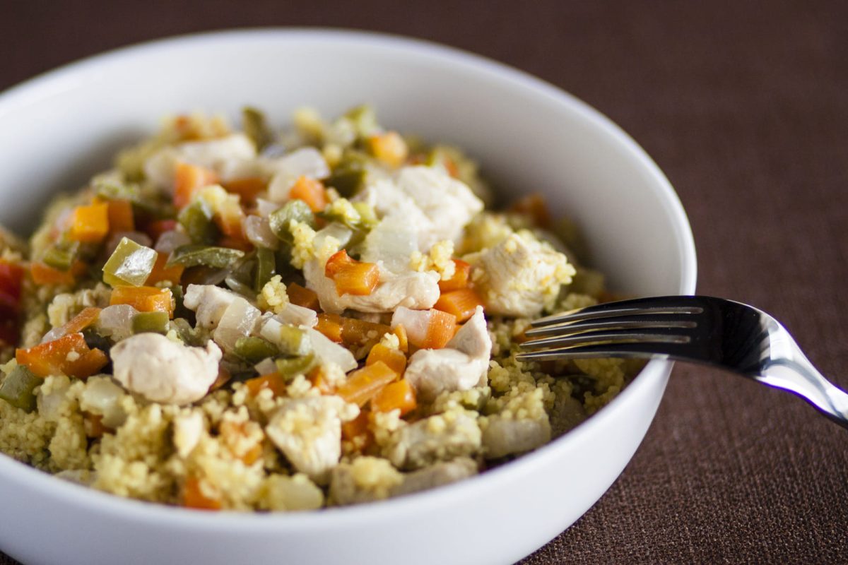 cuscs de pollo al curry paso 13