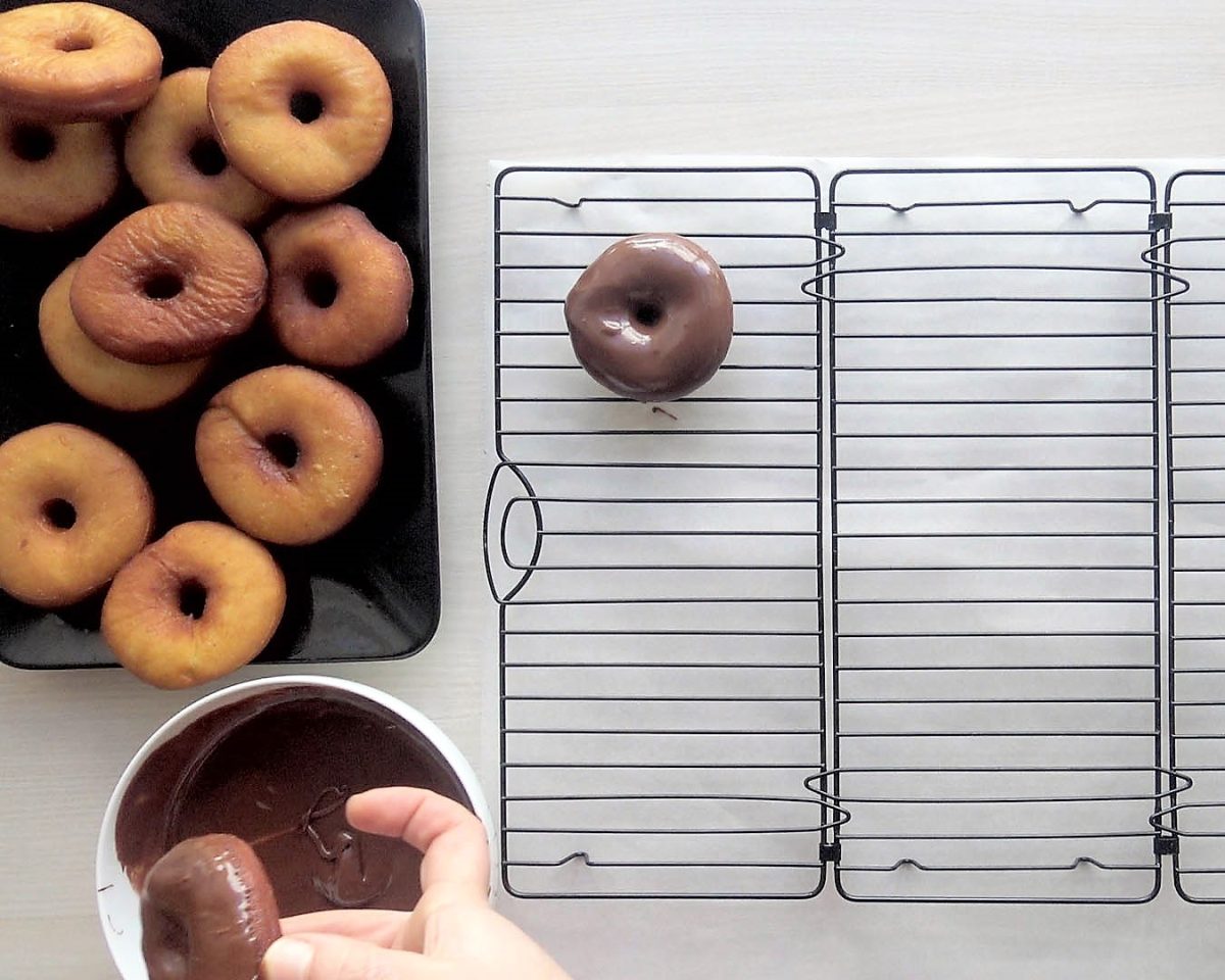 donuts de chocolate paso 29