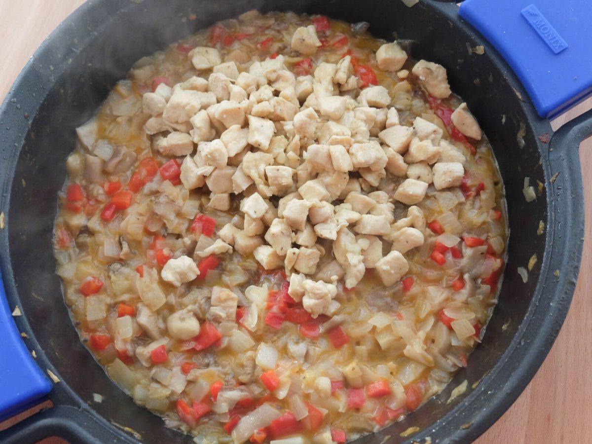 empanadillas de pollo y setas paso 11