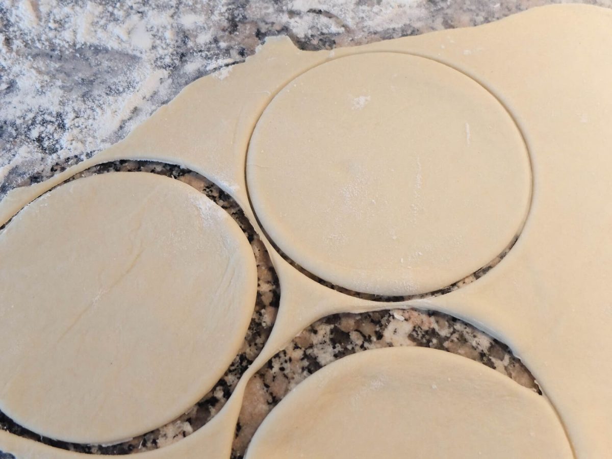 empanadillas de pollo y setas paso 15
