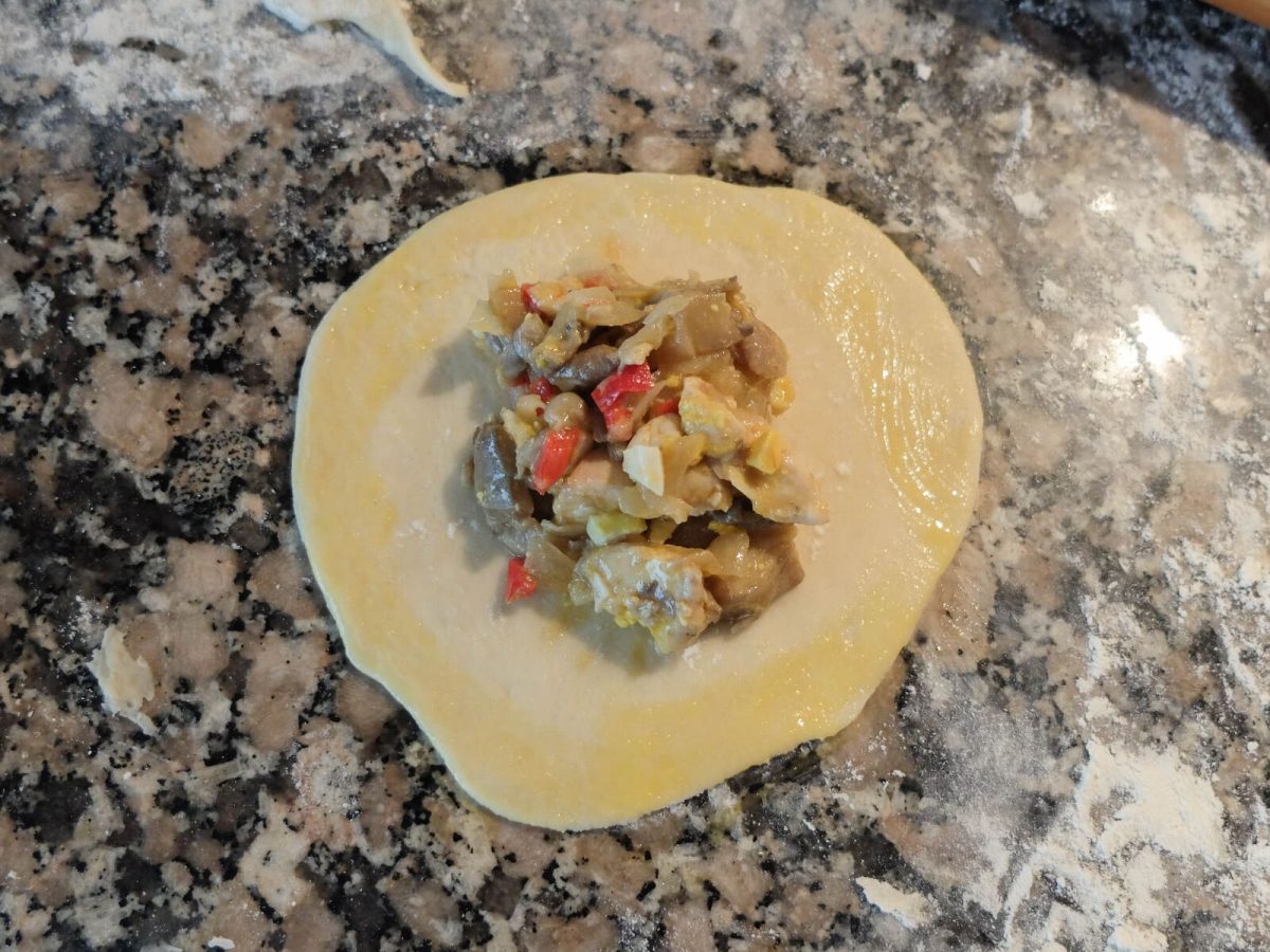 empanadillas de pollo y setas paso 16