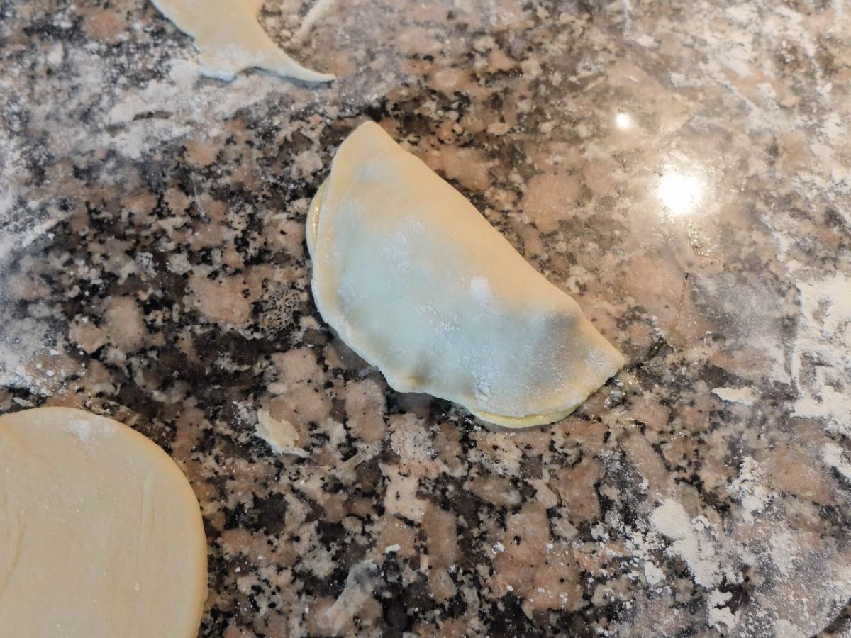 empanadillas de pollo y setas paso 17