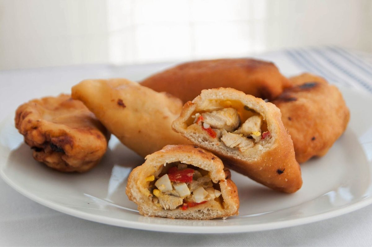 empanadillas de pollo y setas paso 22