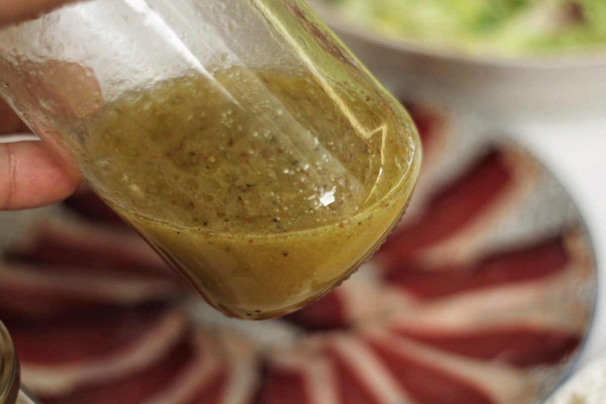 ensalada con jamón de pato paso 8
