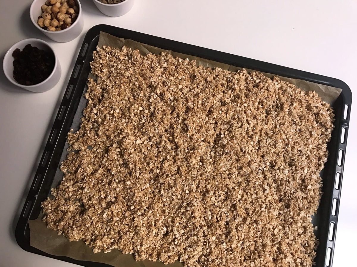 granola casera paso 7