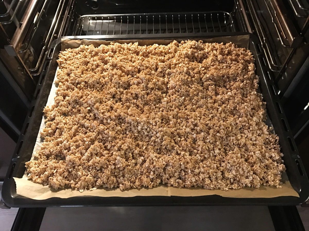 granola casera paso 8