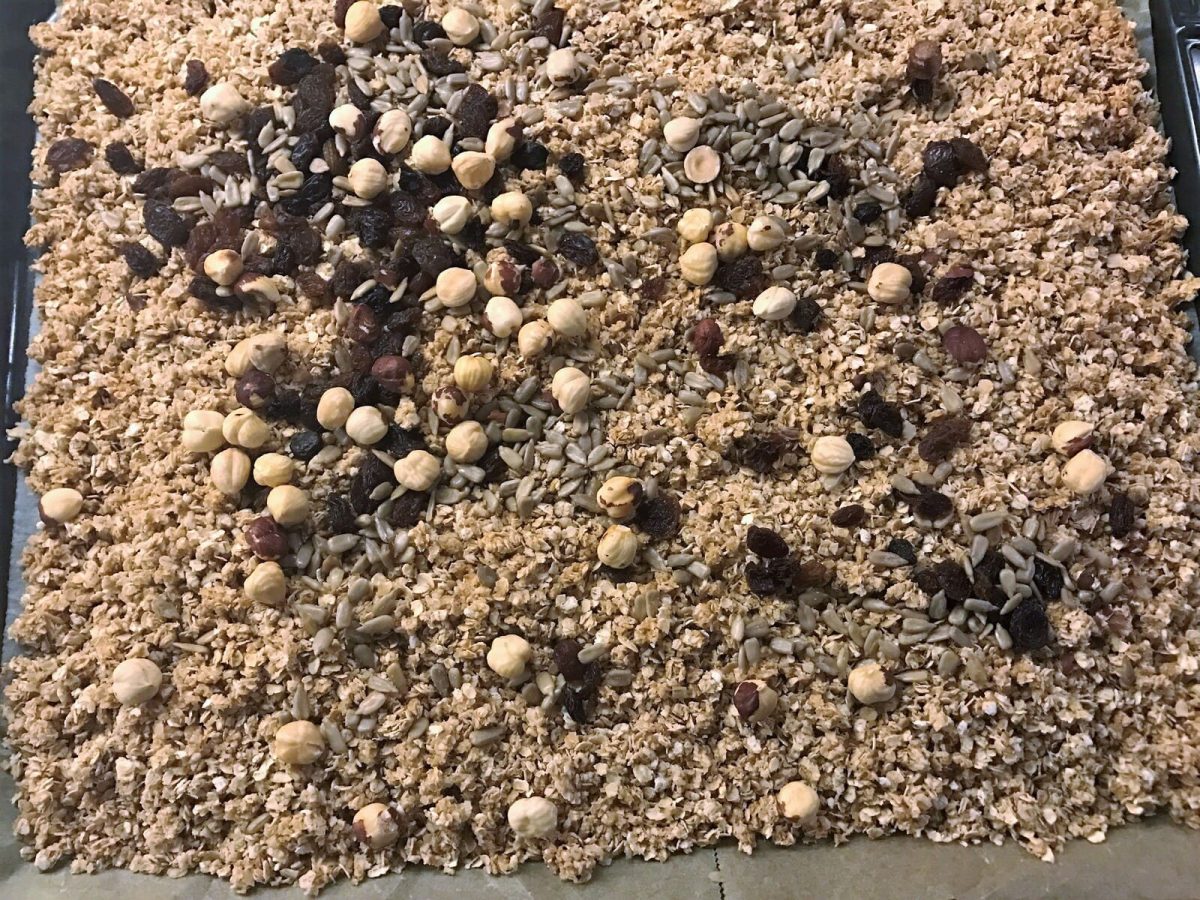 granola casera paso 9