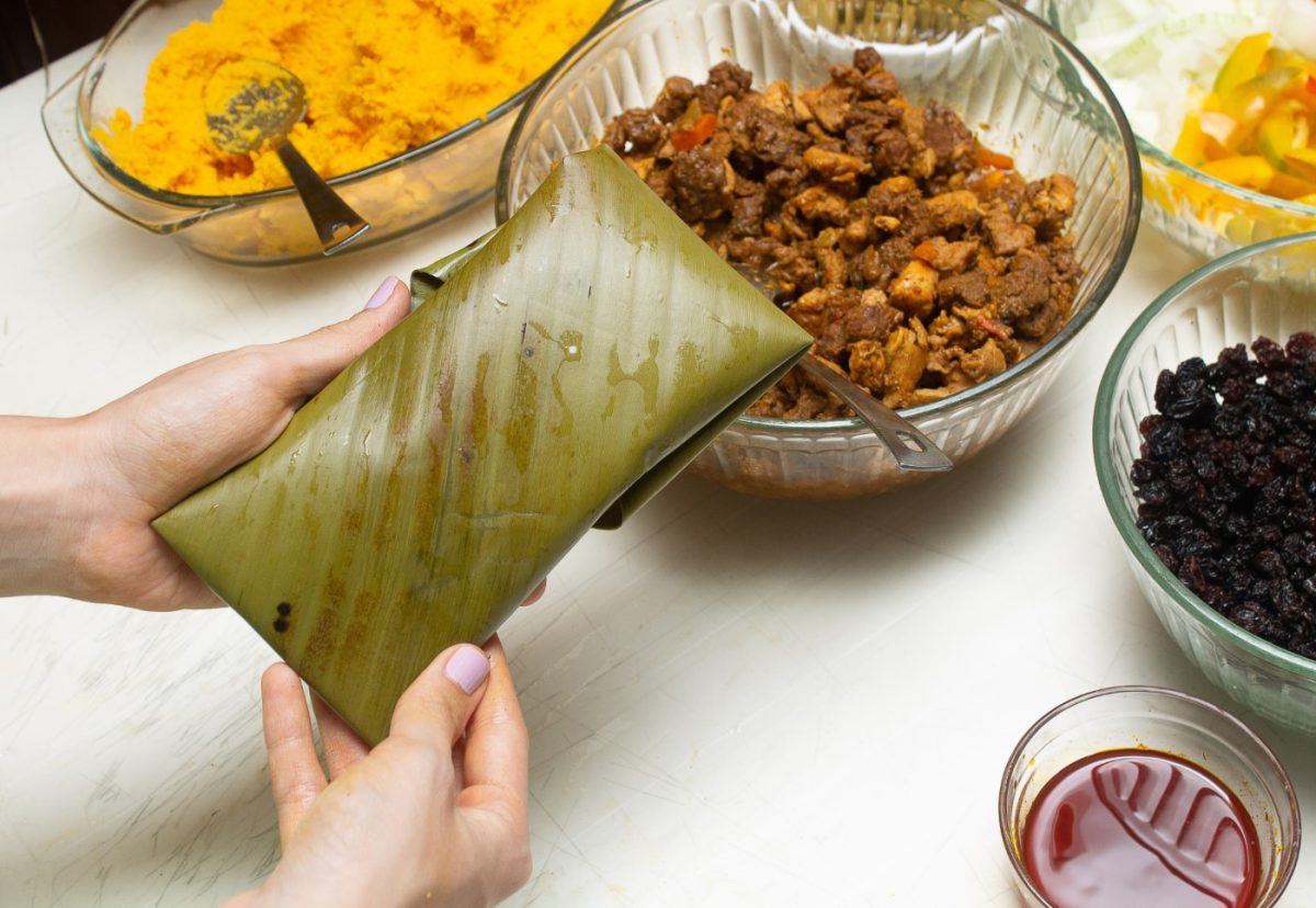 Cómo hacer una hallaca tradicional venezolana paso a paso
