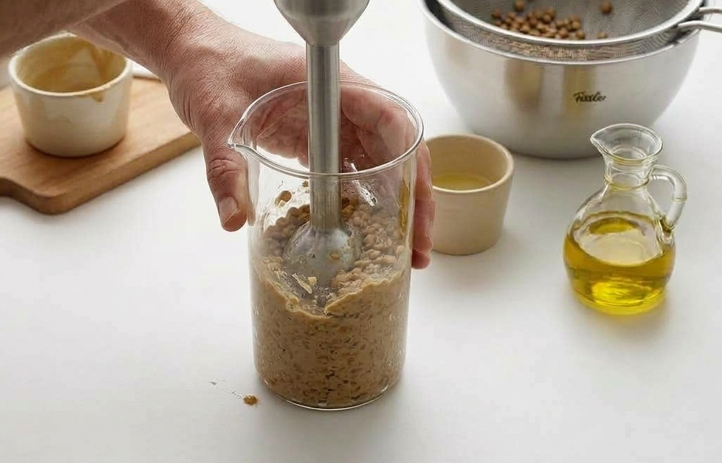 Hummus de lentejas. Un rico e innovador aperitivo paso a paso