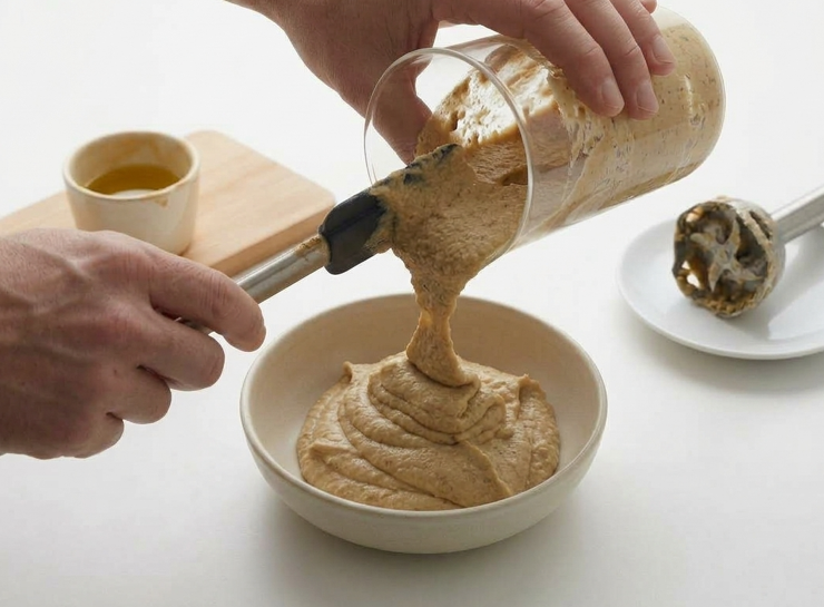 Hummus de lentejas. Un rico e innovador aperitivo paso a paso