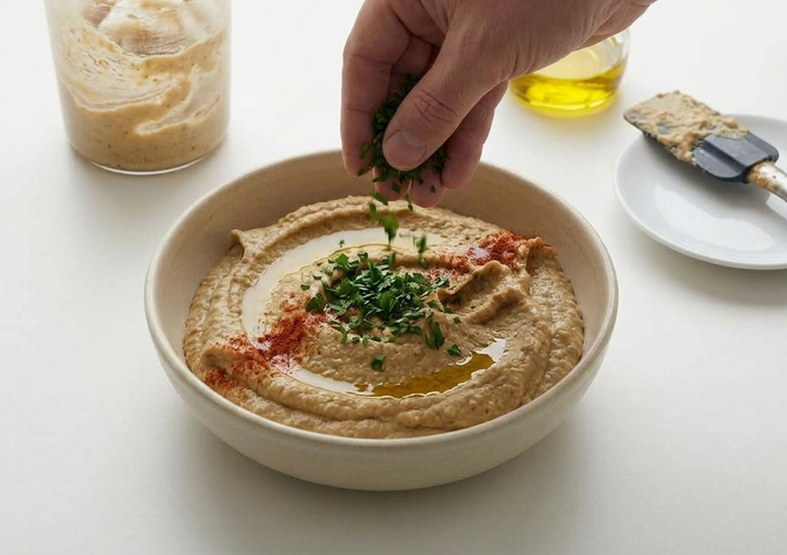 Hummus de lentejas. Un rico e innovador aperitivo paso a paso