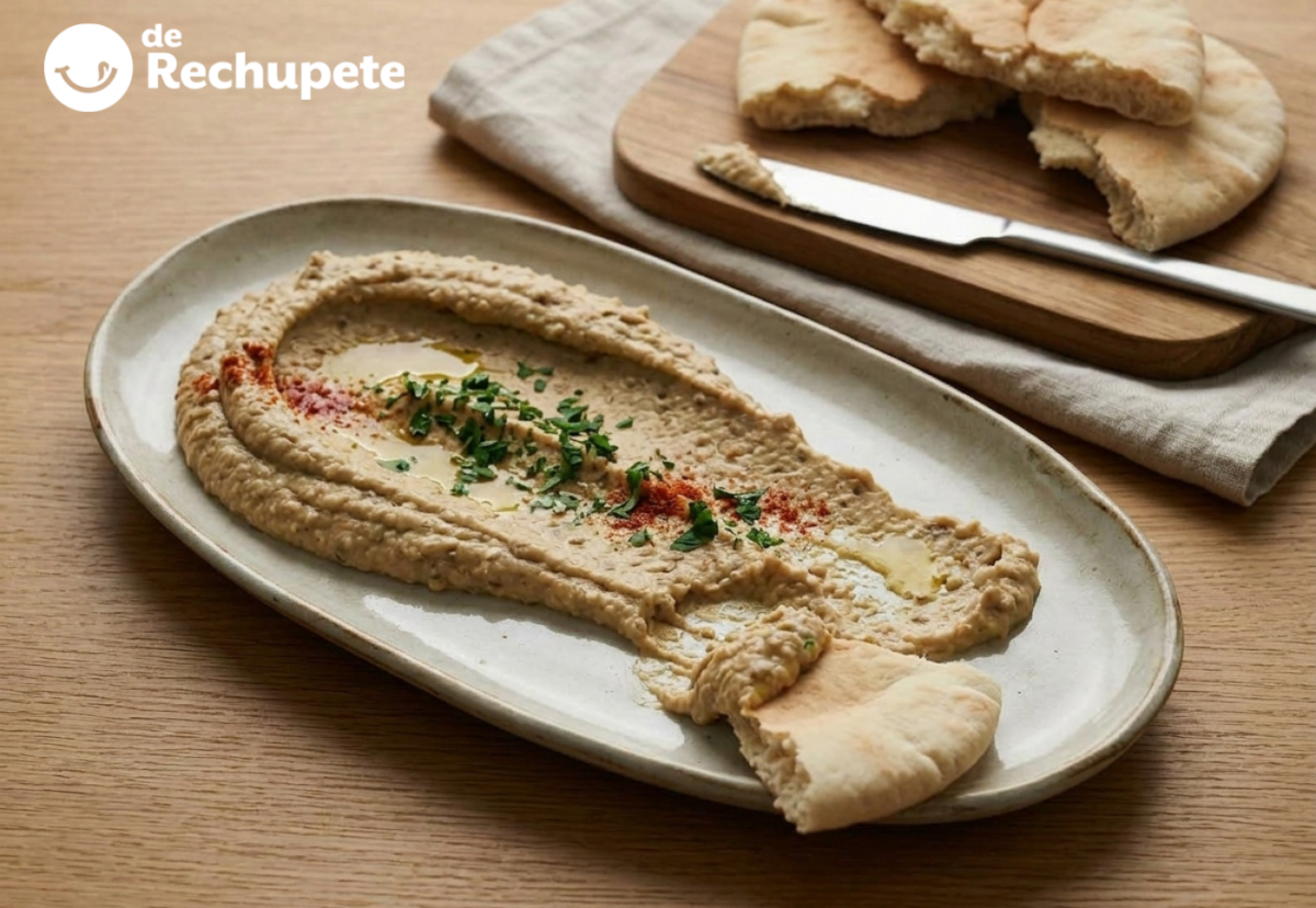 Hummus de lentejas. Un rico e innovador aperitivo paso a paso