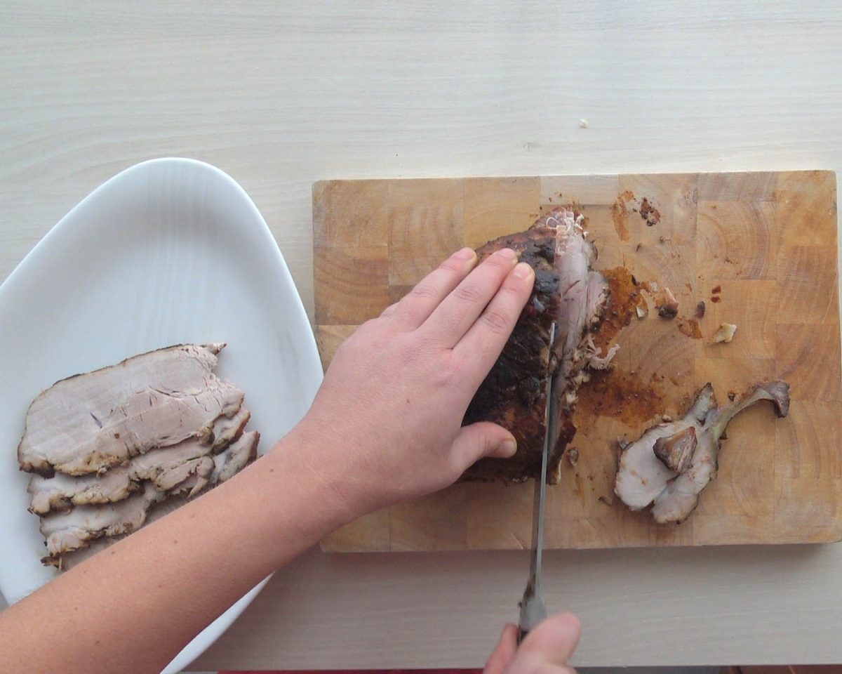 jamón asado al horno paso 11