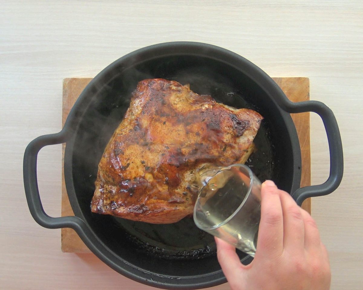 jamón asado al horno paso 6