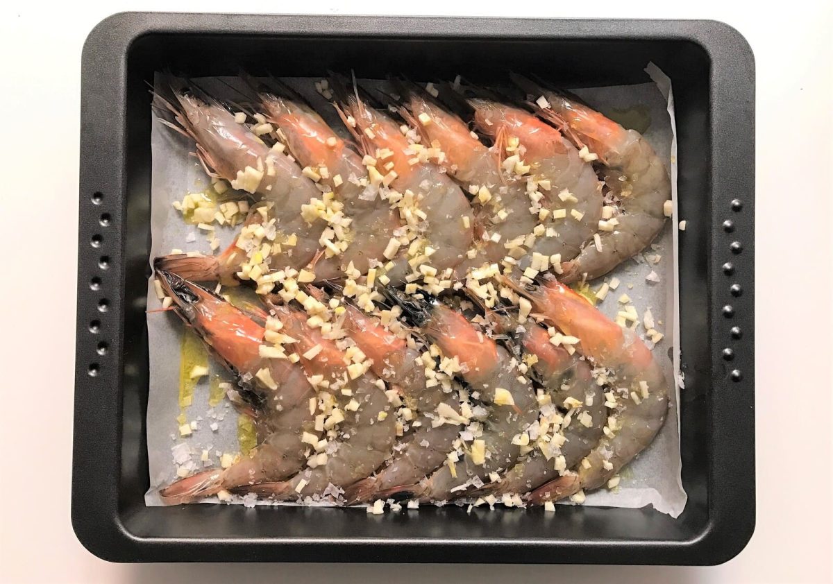 langostinos al horno paso 9