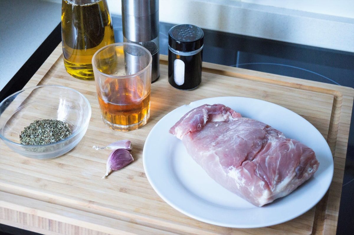 lomo de cerdo al horno paso 1