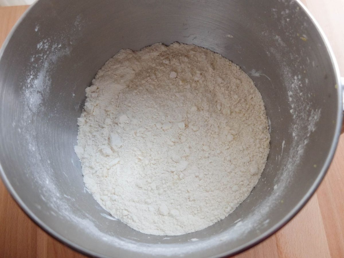 masa frolla o pasta flora paso 3