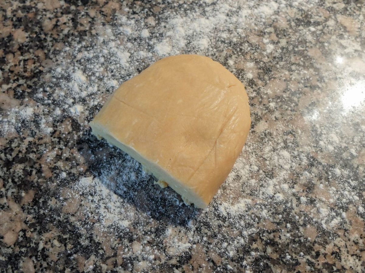 masa frolla o pasta flora paso 7