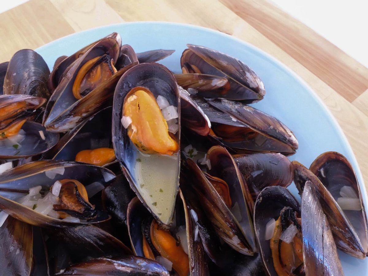 mejillones al vino blanco paso 7