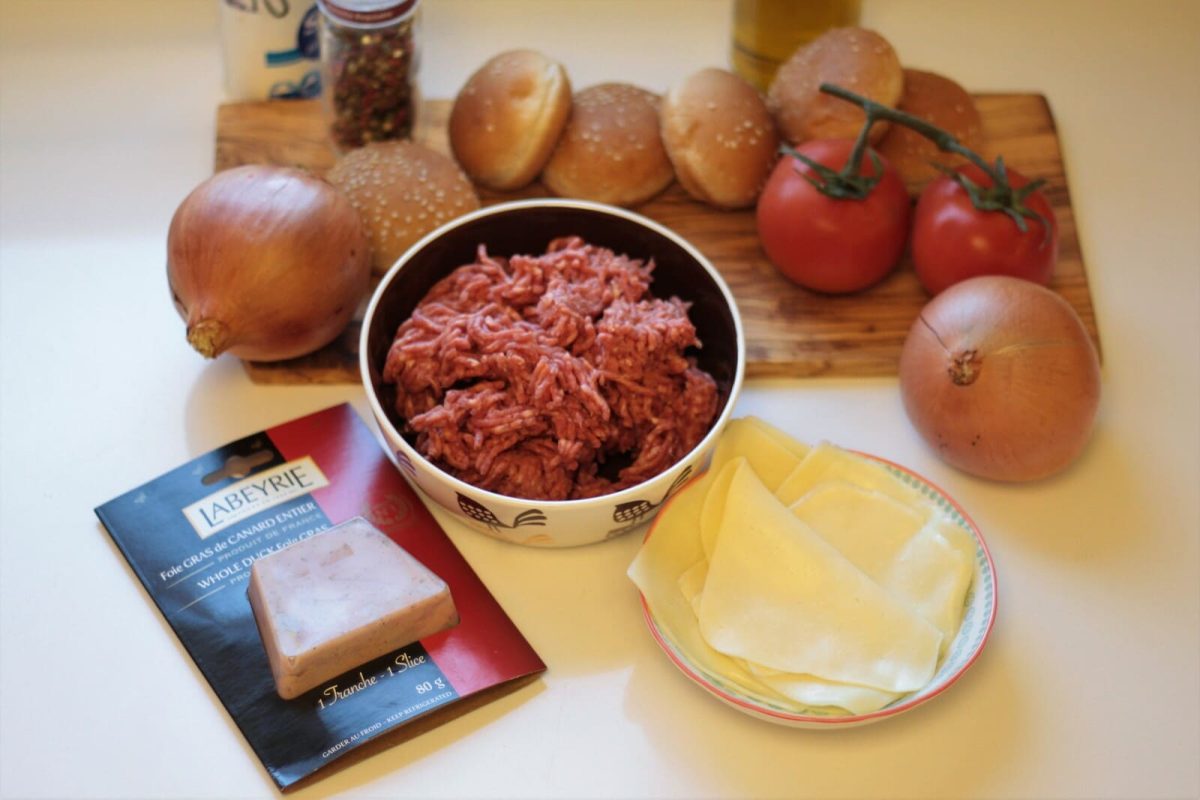 mini hamburguesas con foie paso 1