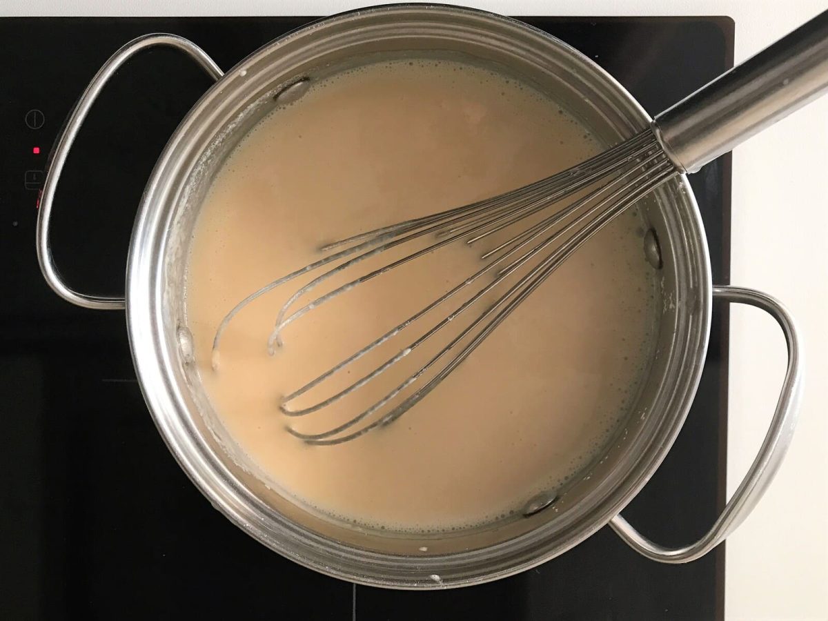 pastel de queso con sobaos paso 10