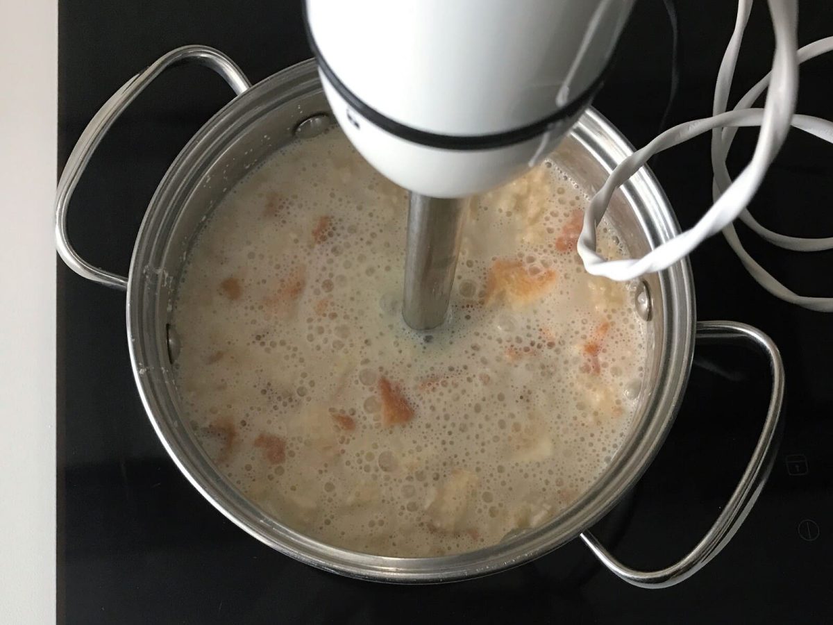 pastel de queso con sobaos paso 8
