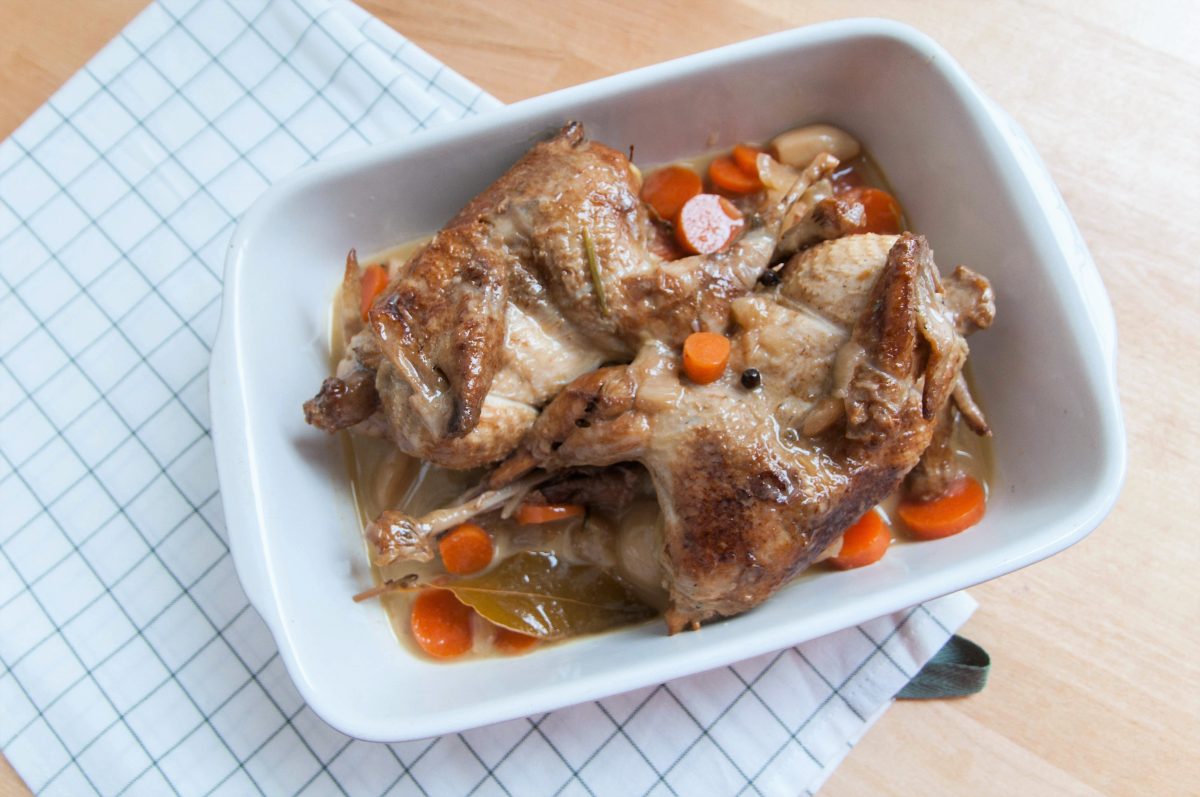 perdices en escabeche paso 12
