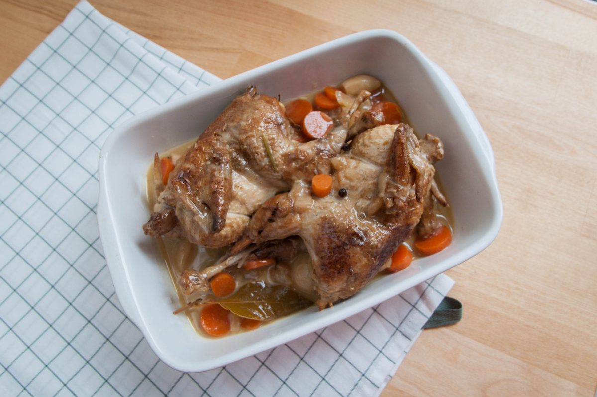 perdices en escabeche paso 13