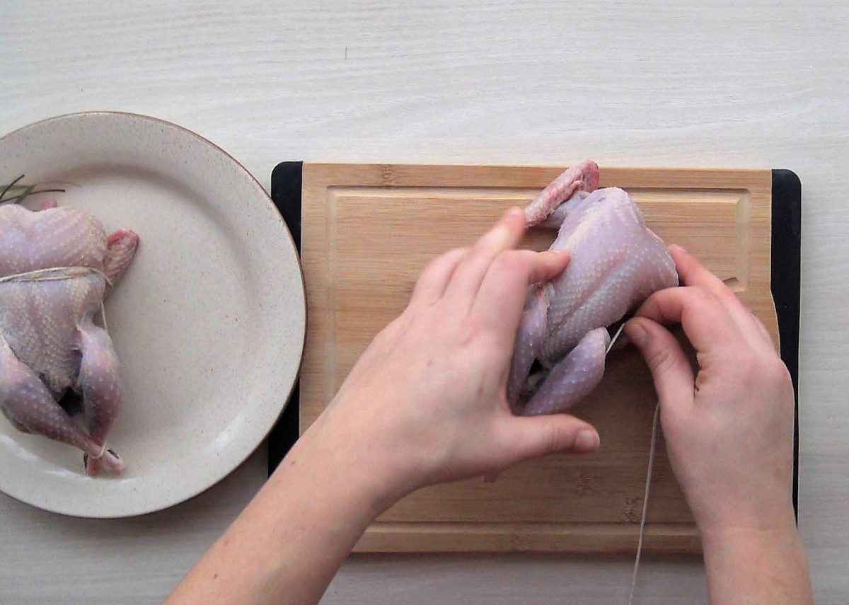 perdices en escabeche paso 3