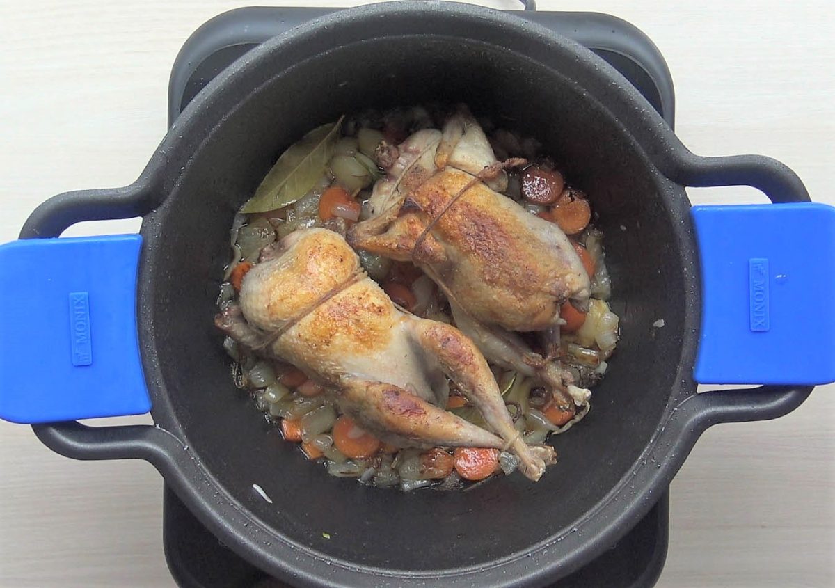 perdices en escabeche paso 9