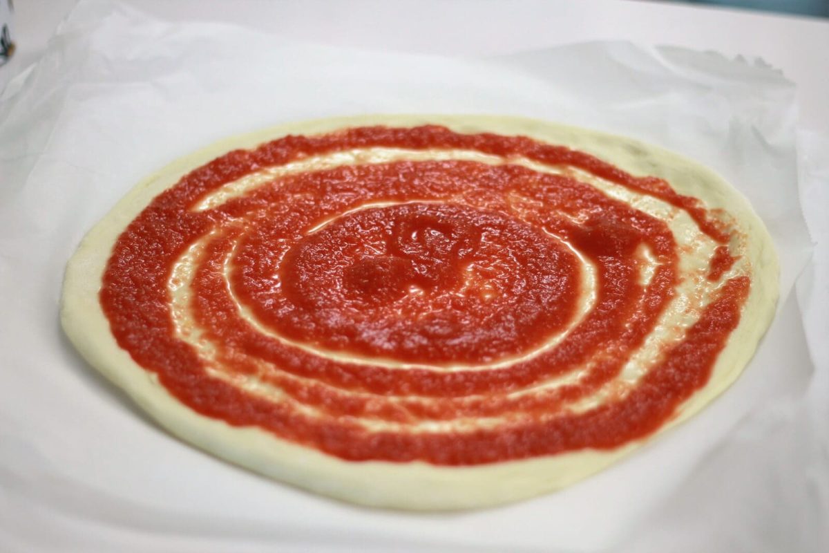 pizza margarita auténtica paso 5