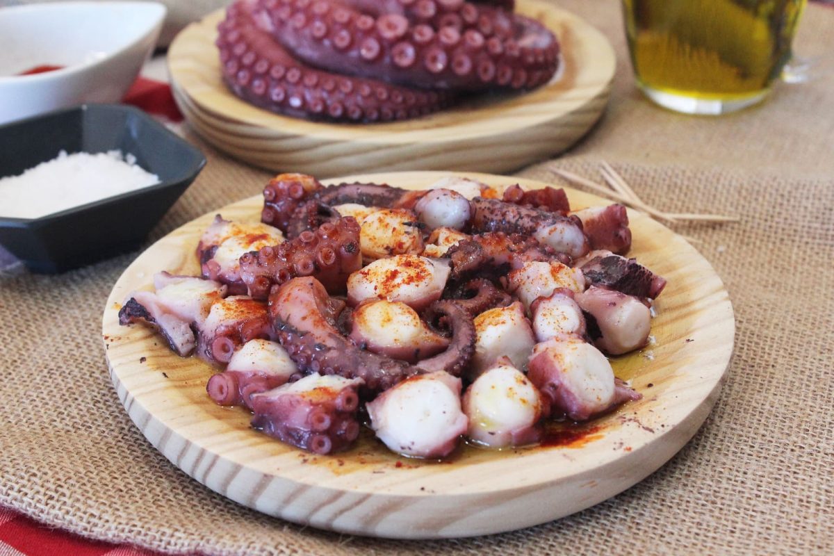 pulpo a feira paso 15
