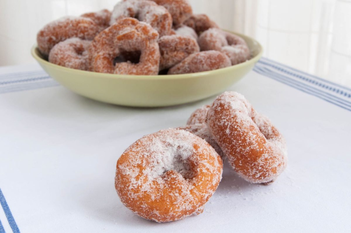 rosquillas de queso y naranja paso 10