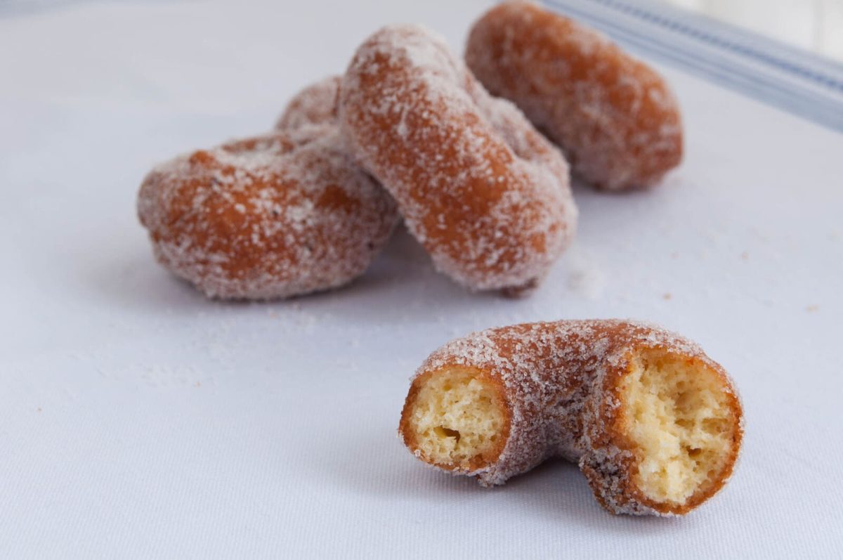 rosquillas de queso y naranja paso 11