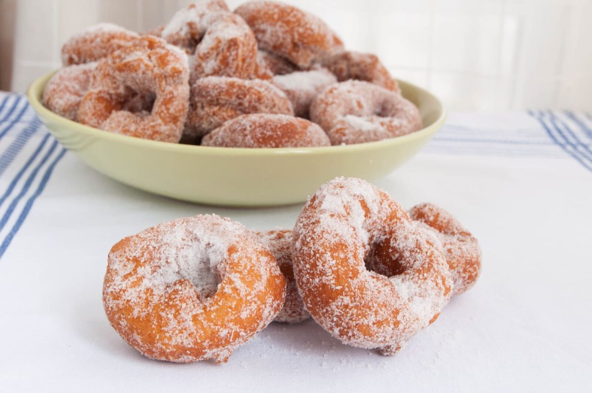 rosquillas de queso y naranja paso 9