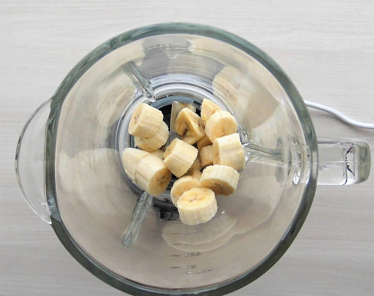 smoothie de fresas paso 2