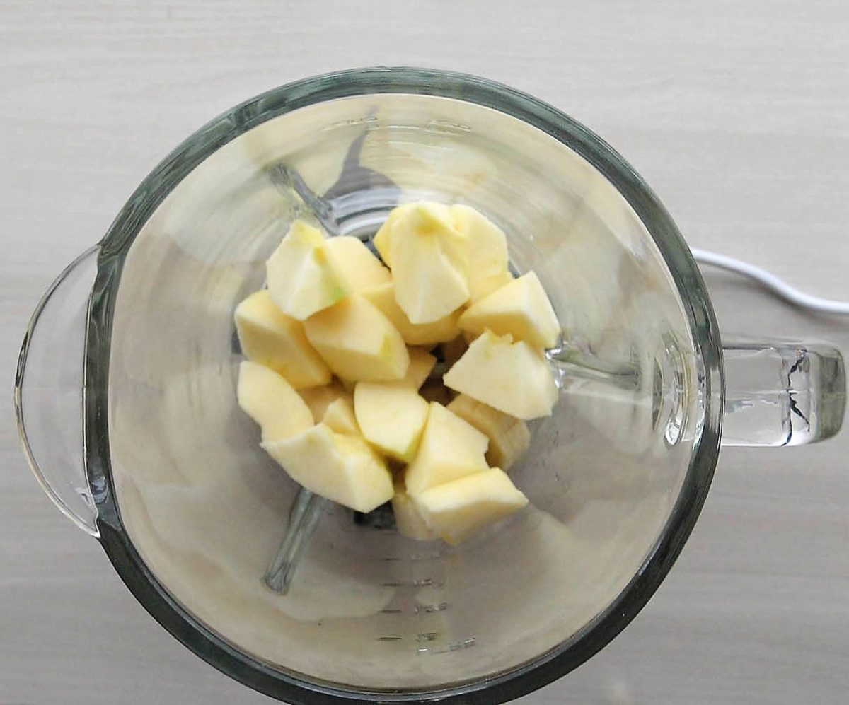 smoothie de fresas paso 3