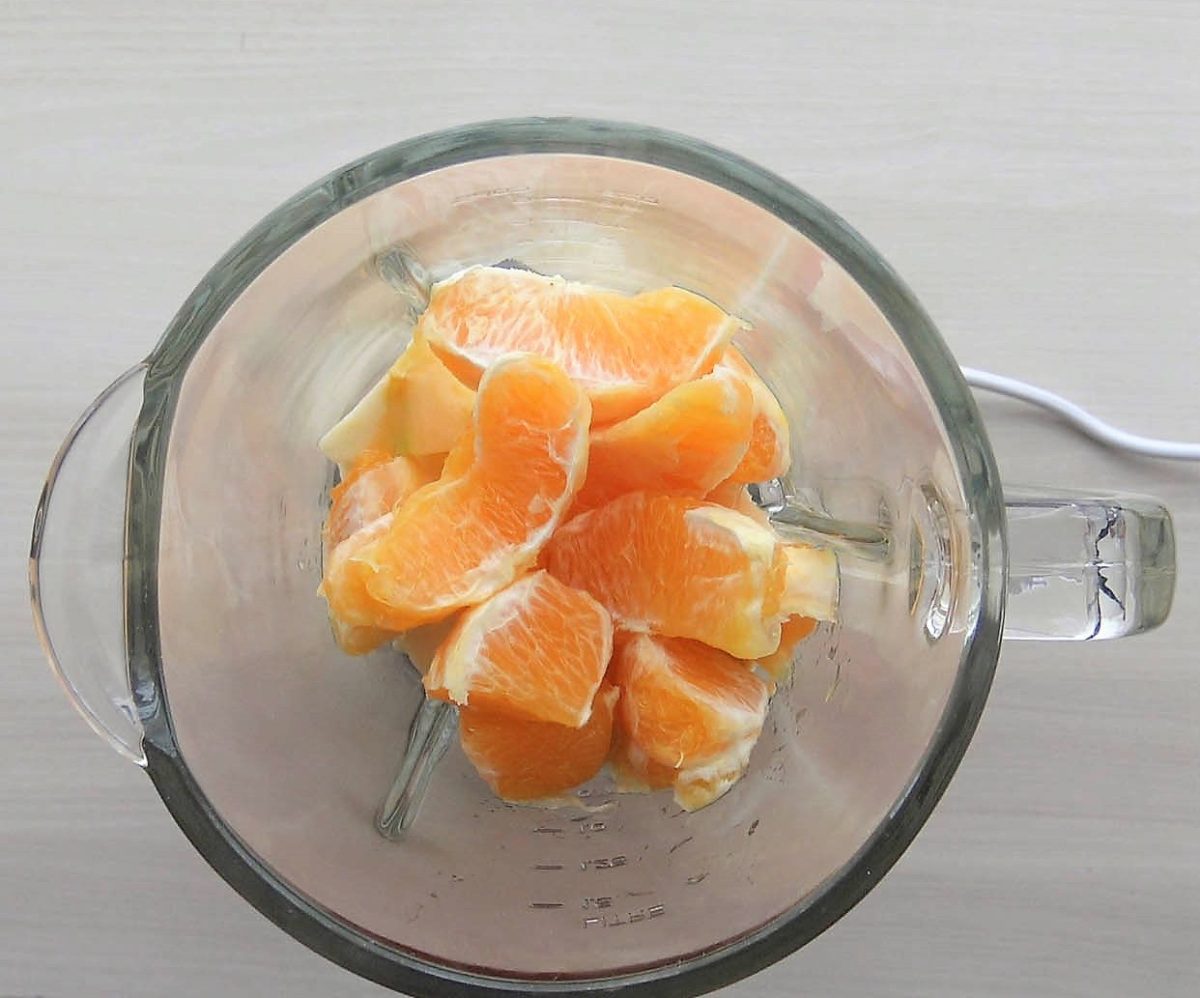 smoothie de fresas paso 4