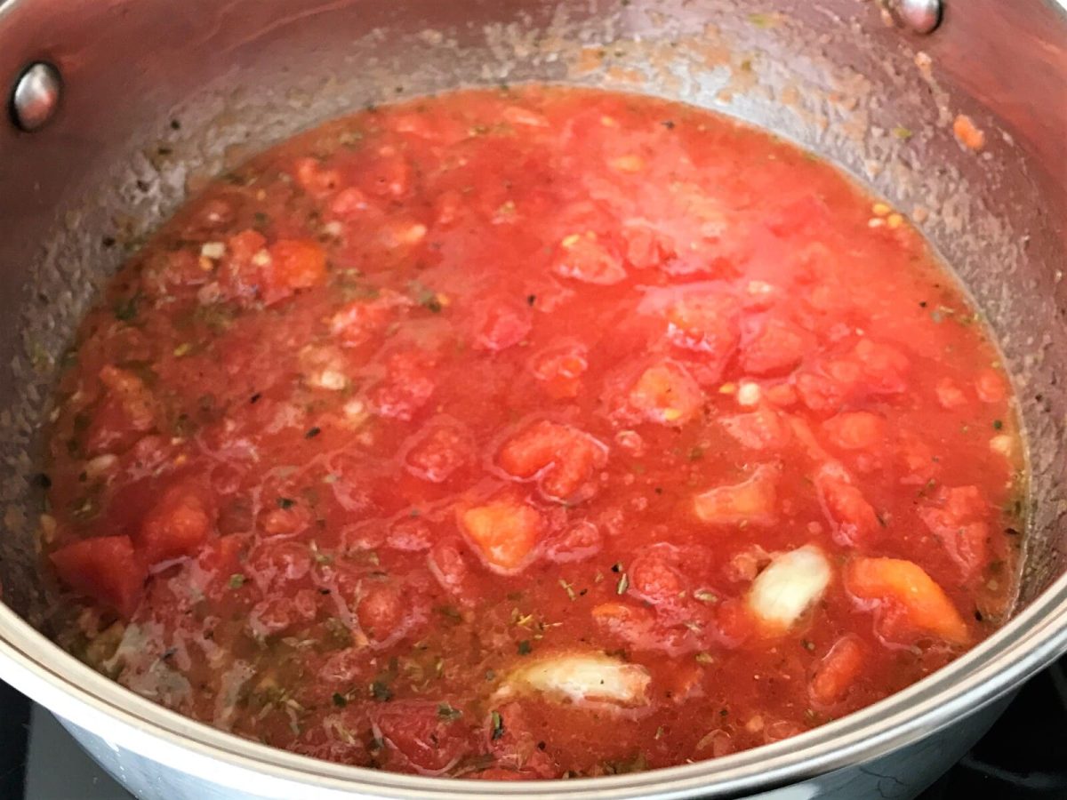 sopa de tomate paso 4
