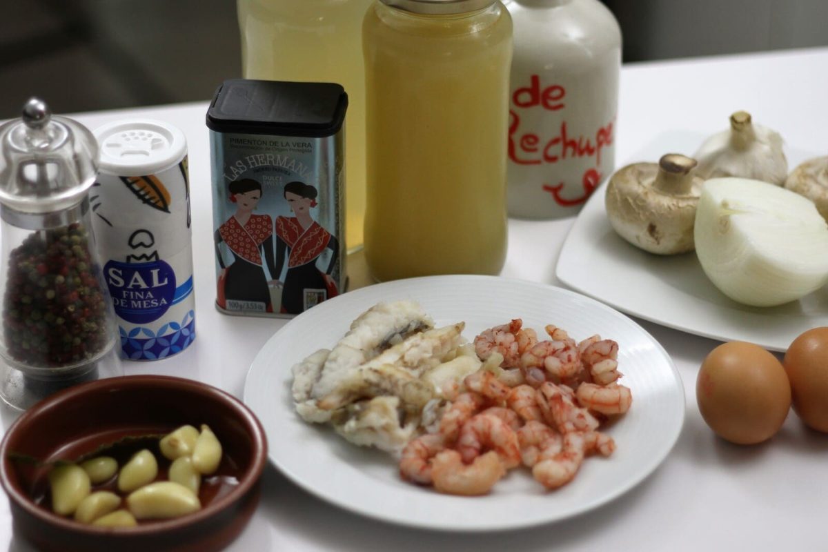 sopas de ajo marineras paso 1