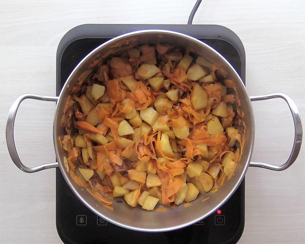 strudel de manzana y zanahorias paso 15