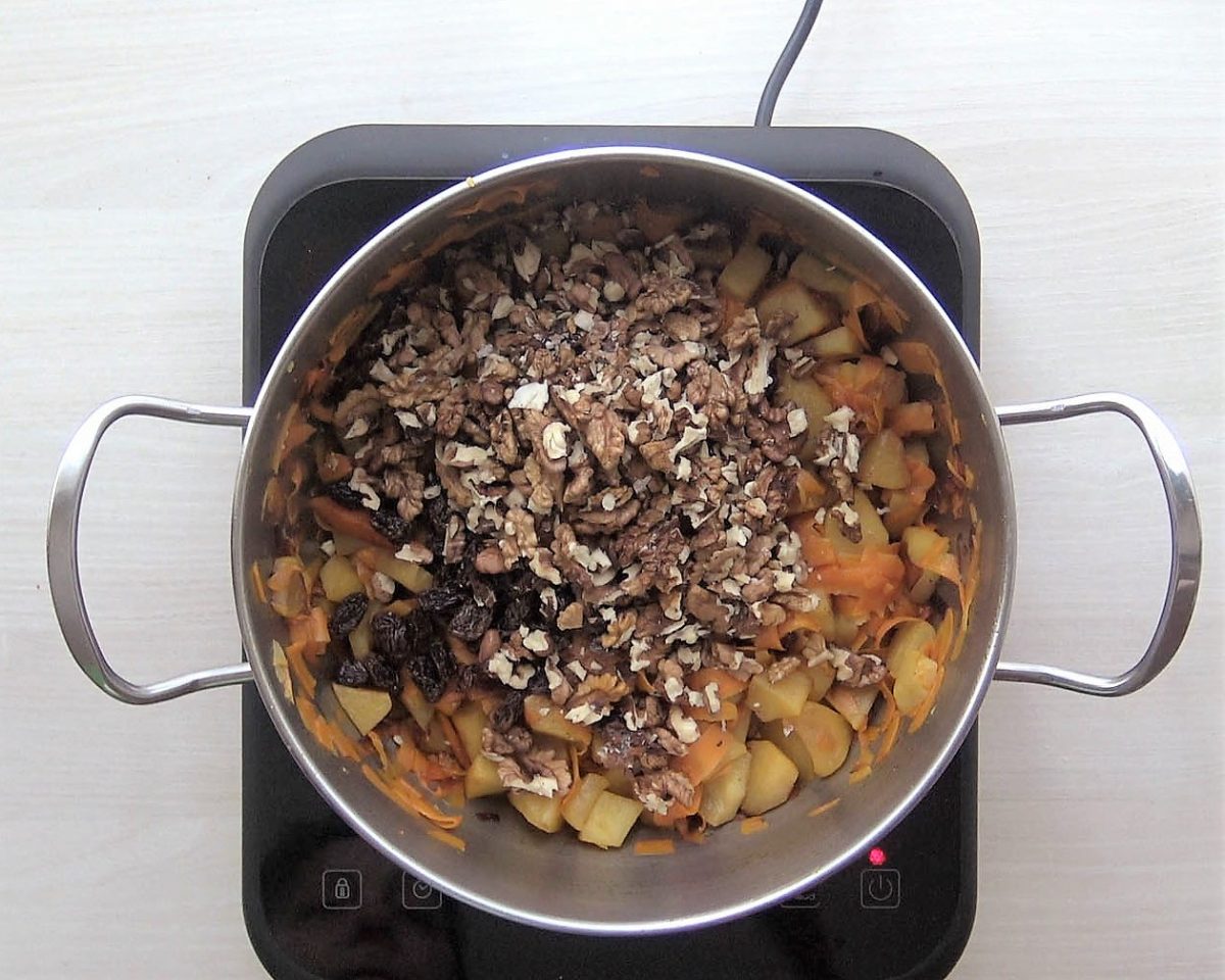 strudel de manzana y zanahorias paso 20